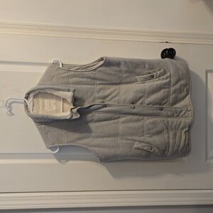 Teddy bear lined vest